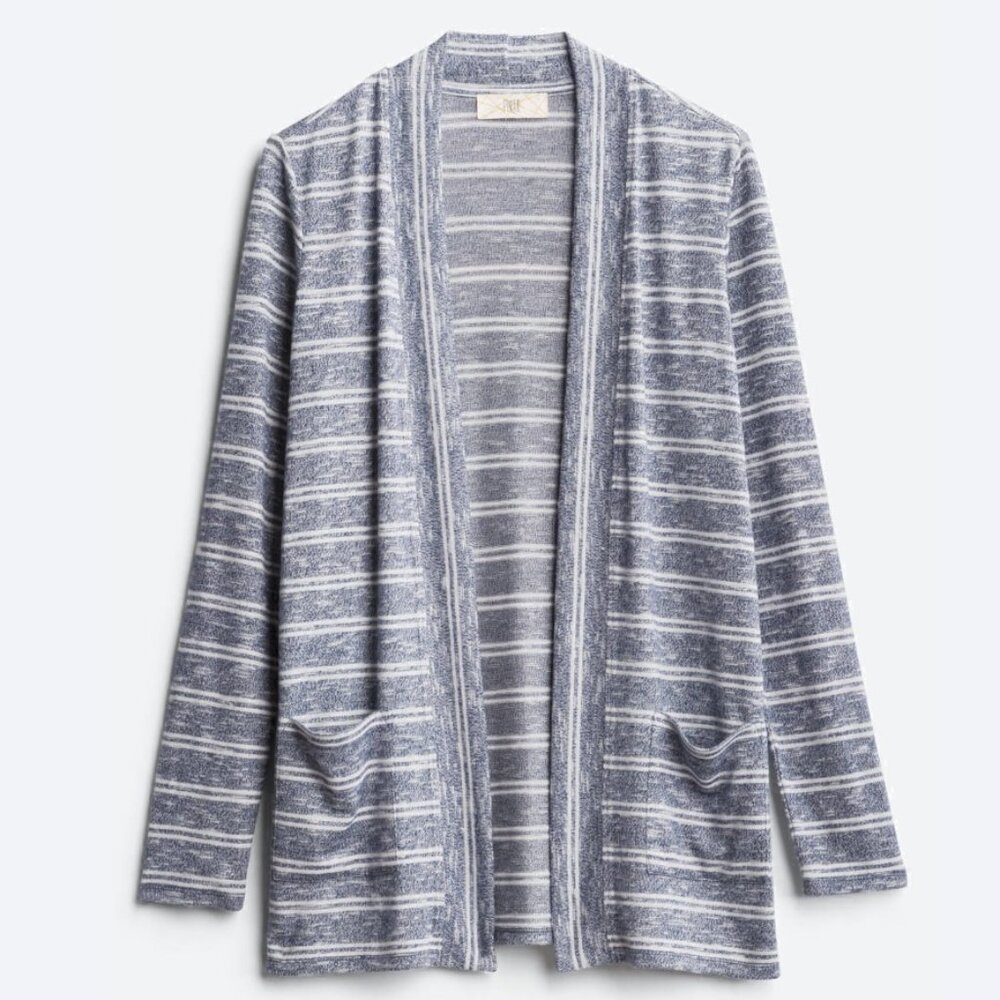 Pinque - Rahna Two Pocket Brushed Cardigan, size L